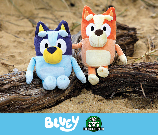 Giochi preziosi - bluey - nuovi veicoli con personaggi - Toys Center